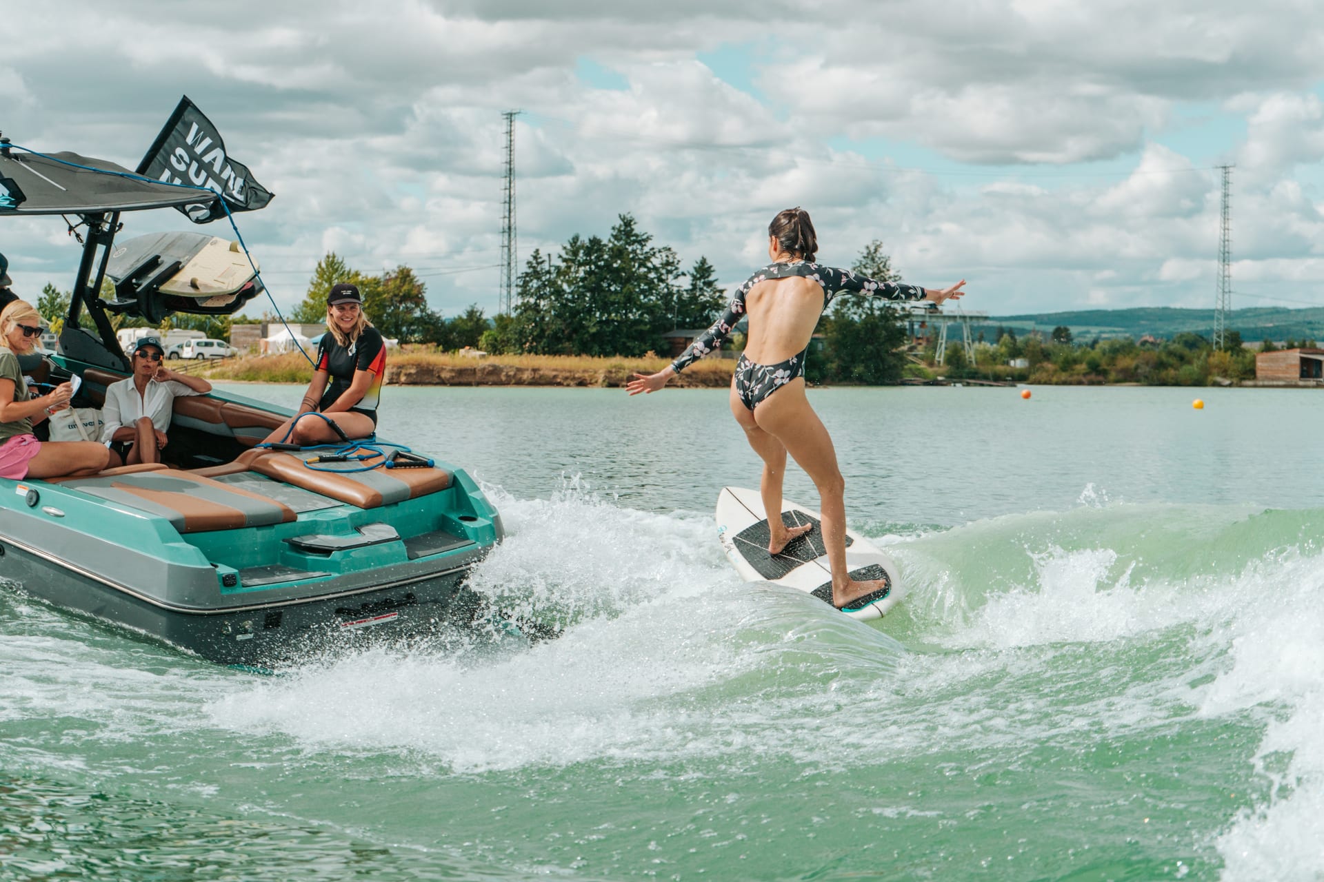Wake & Surf Naklo — Sand pit near Olomouc
